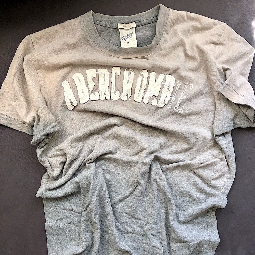 Men’s Abercrombie & Fitch Appliqué Logo Tee